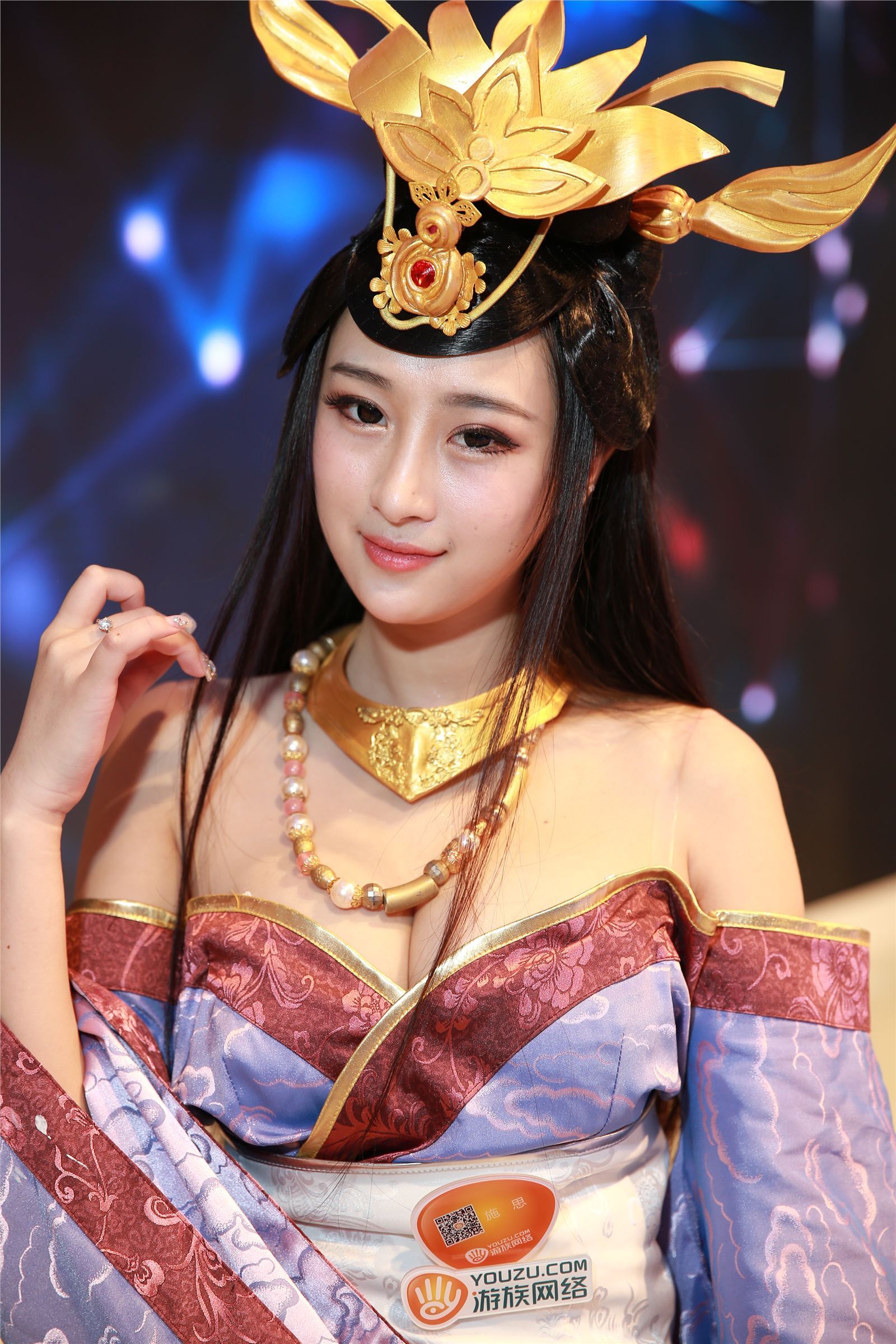 ChinaJoy 2014 Youzu online exhibition stand goddess Chaoqing Collection 2